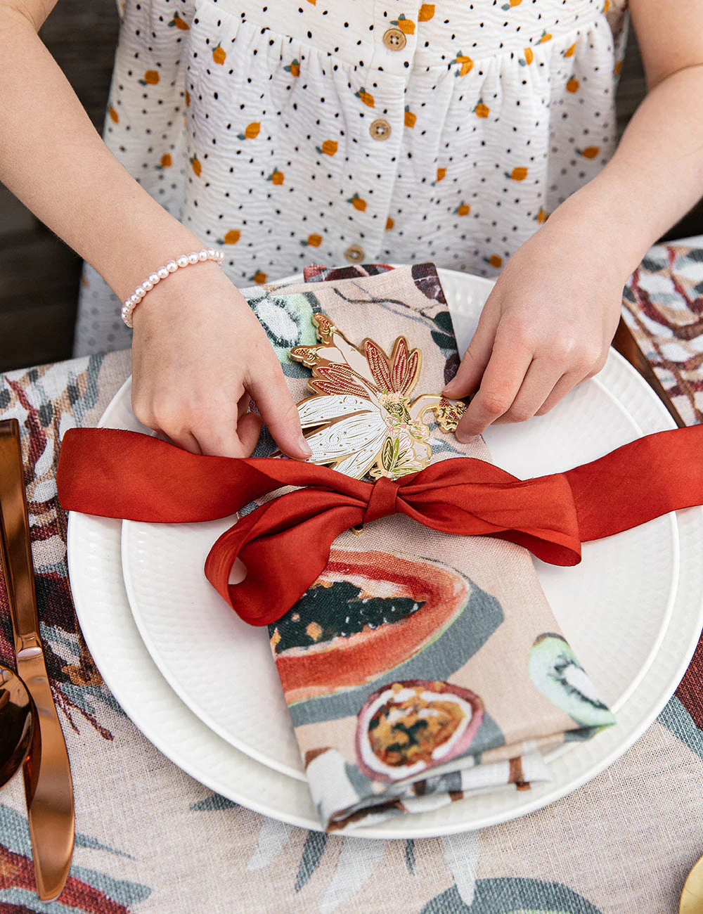 Copper Silk Ribbon - 3 metres - Image 11