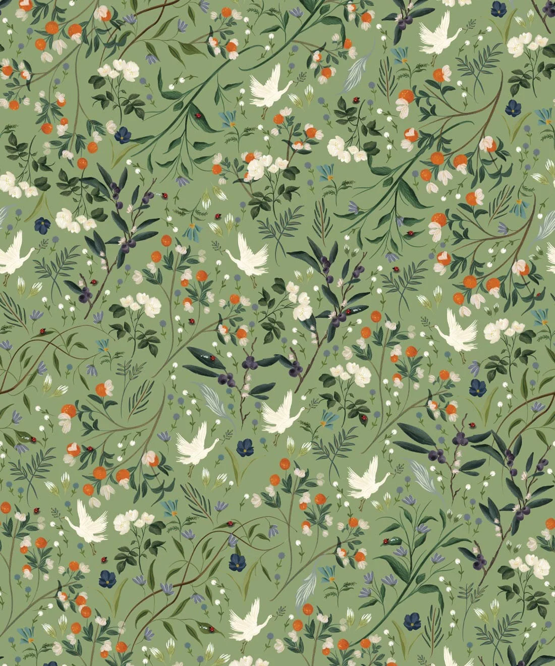 Bespoke Cranes Wallpaper - Image 7