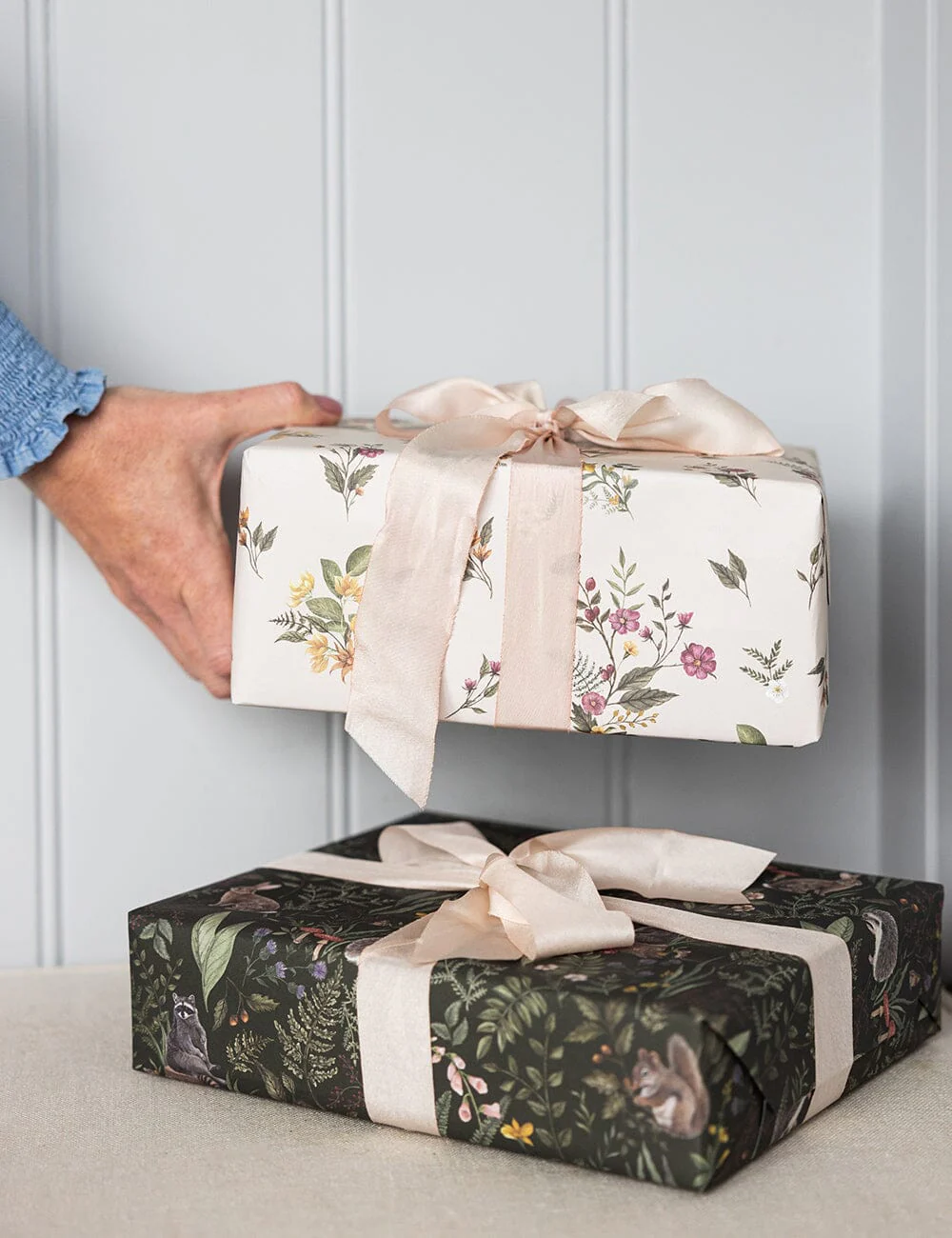 Dainty Blooms / Forest Friends 6pk Gift Wrap Sheets - Image 8